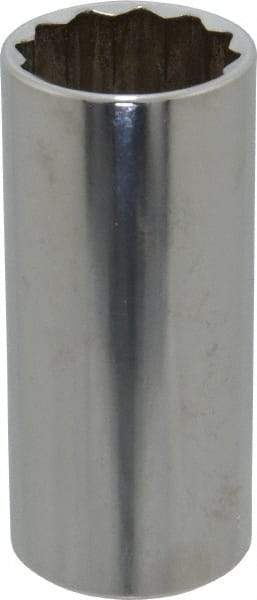 Blackhawk by Proto - 1-1/16", 1/2" Drive, Deep Hand Socket - 12 Points, 3-3/32" OAL - Americas Industrial Supply