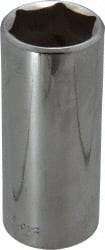 Blackhawk by Proto - 1", 1/2" Drive, Deep Hand Socket - 6 Points, 3-3/32" OAL, Chrome Finish - Americas Industrial Supply