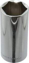 Blackhawk by Proto - 1-1/8", 1/2" Drive, Deep Hand Socket - 6 Points, 3-3/32" OAL - Americas Industrial Supply