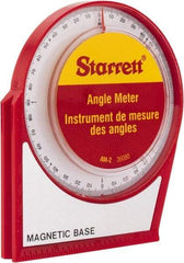 Starrett - 90° Max Measurement Mechanical Inclinometer - Americas Industrial Supply