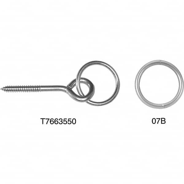 Campbell - Welding Rings Wire Size (Inch): 1-1/2 Inside Diameter (Inch): 1-1/2 - Americas Industrial Supply