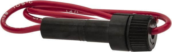 Ferraz Shawmut - 1 Pole, 32 VAC/VDC, 9 Amp, Inline Fuse Holder - Compatible with 1-1/4 Inch Long x 0.7 Inch Wide and 1/4 Inch Diameter Fuse - Americas Industrial Supply