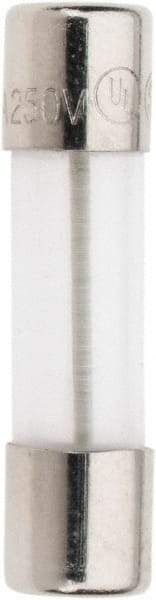 Ferraz Shawmut - 250 VAC, 0.1 Amp, Time Delay Miniature Glass Fuse - Clip Mount, 20mm OAL, 5mm Diam - Americas Industrial Supply