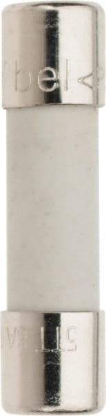 Ferraz Shawmut - 125 VAC, 8 Amp, Time Delay Miniature Glass Fuse - Clip Mount, 20mm OAL, 10 kA Rating, 5mm Diam - Americas Industrial Supply