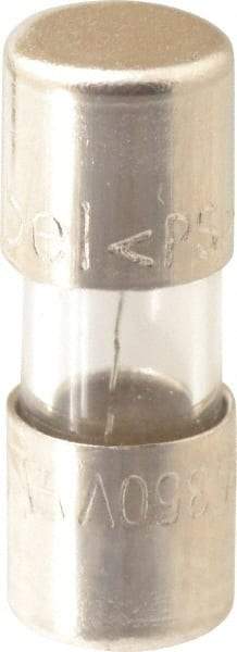 Ferraz Shawmut - 140 VDC, 350 VAC, 4 Amp, Fast-Acting Miniature Glass Fuse - Clip Mount, 15mm OAL, 10 at 125 V kA Rating, 5mm Diam - Americas Industrial Supply