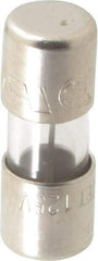 Ferraz Shawmut - 140 VDC, 350 VAC, 5 Amp, Fast-Acting Miniature Glass Fuse - Clip Mount, 15mm OAL, 10 at 125 V kA Rating, 5mm Diam - Americas Industrial Supply