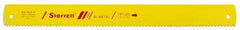 Starrett - 18" Long, 6 Teeth per Inch, Bi-Metal Power Hacksaw Blade - Toothed Edge, 1-7/8" Wide x 0.088" Thick - Americas Industrial Supply