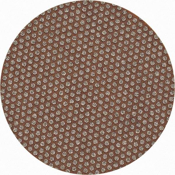 3M - 3" Diam, 60 Grit, Diamond Hook & Loop Disc - Medium Grade, Coated, Cloth Backing, Series 6002J - Americas Industrial Supply