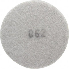 3M - 3" Diam, 800 Grit, Diamond Hook & Loop Disc - Super Fine Grade, Coated, Cloth Backing, Series 6002J - Americas Industrial Supply