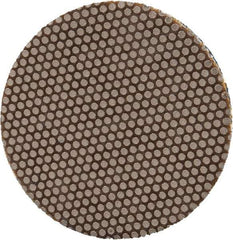 3M - 1" Diam, 1,800 Grit, Diamond Hook & Loop Disc - Ultra Fine Grade, Coated, Cloth Backing, Series 6002J - Americas Industrial Supply