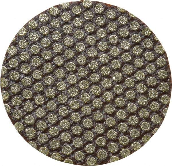 3M - 1-1/2" Disc Diam, 60 Grit, Diamond Quick Change Disc - Type R Attaching System, Coated, Green, Medium Grade, 30,000 RPM, 6234J Series - Americas Industrial Supply