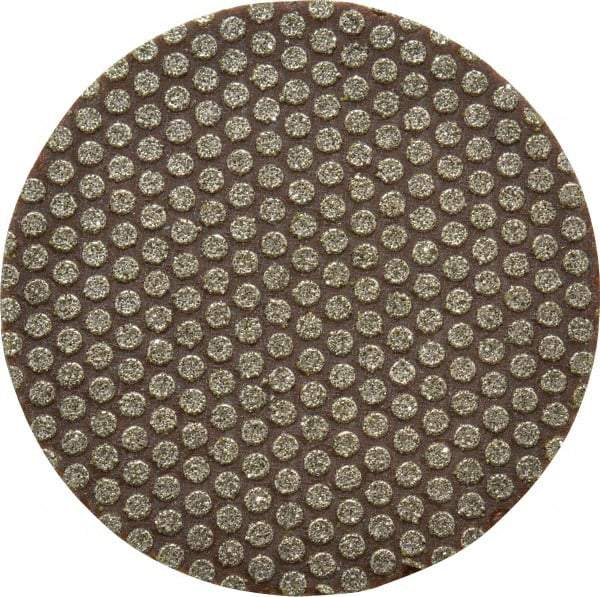 3M - 2" Disc Diam, 60 Grit, Diamond Quick Change Disc - Type R Attaching System, Coated, Green, Medium Grade, 25,000 RPM, 6234J Series - Americas Industrial Supply
