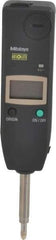 Mitutoyo - 0 to 25.4mm Range, 0.01mm Graduation, Electronic Drop Indicator - Accurate to 0.02mm, Metric System, LCD Display - Americas Industrial Supply
