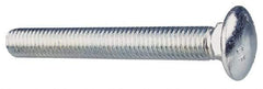 Value Collection - 3/8-16 UNC 3" Length Under Head, Standard Square Neck, Carriage Bolt - Grade 2 Steel, Zinc-Plated Finish - Americas Industrial Supply