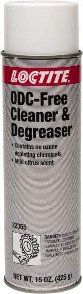 Loctite - 15 oz Aerosol Cleaner/Degreaser - Aerosol, Hydrocarbon-Based, Unscented - Americas Industrial Supply