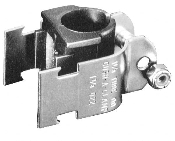 ZSI - 1-3/4" Pipe, Tube Clamp with Cushion - Dichromate - Americas Industrial Supply