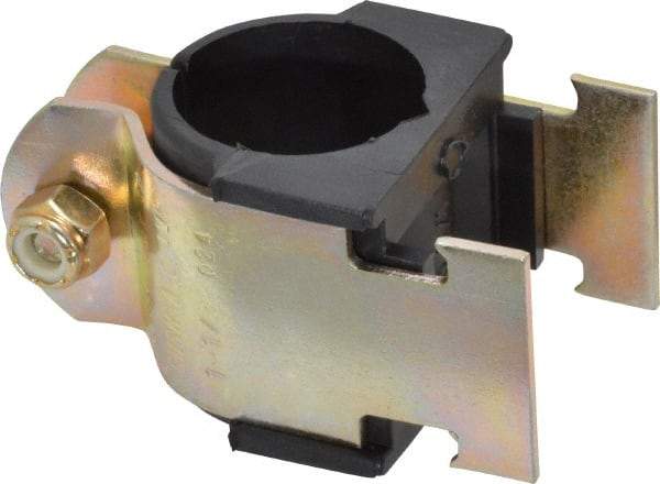 ZSI - 1-1/4" Pipe, Tube Clamp with Cushion - Dichromate - Americas Industrial Supply