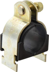 ZSI - 1-1/2" Pipe, Tube Clamp with Cushion - Dichromate - Americas Industrial Supply