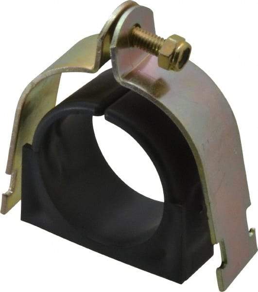 ZSI - 2-1/2" Pipe, Tube Clamp with Cushion - Dichromate - Americas Industrial Supply