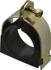 ZSI - 2" Pipe," Pipe Clamp with Cushion - Dichromate - Americas Industrial Supply