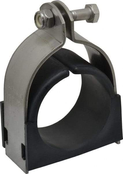 ZSI - 2" Pipe," Pipe Clamp with Cushion - Americas Industrial Supply