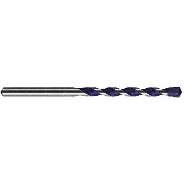 Bosch - 7/32" Diam, Straight Shank, Carbide-Tipped Rotary & Hammer Drill Bit - Americas Industrial Supply
