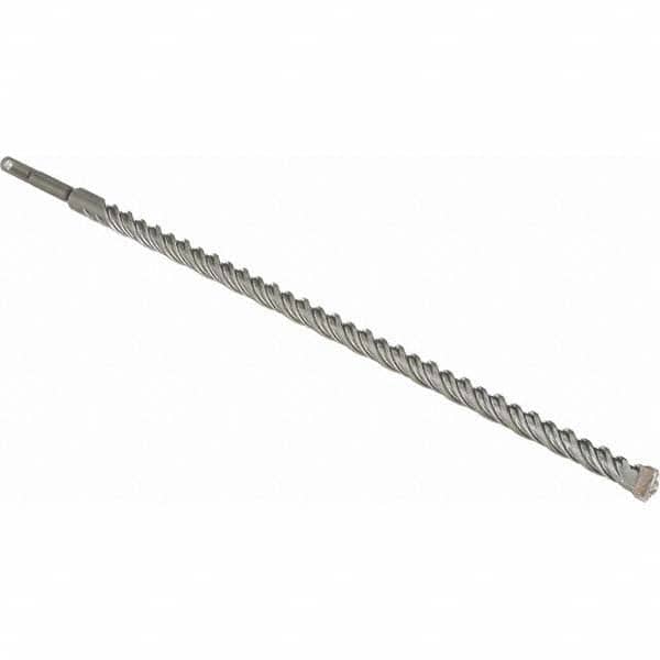 Bosch - 5/8" Diam, SDS-Plus Shank, Carbide-Tipped Rotary & Hammer Drill Bit - Americas Industrial Supply