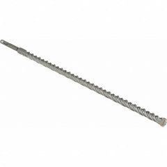 Bosch - 5/8" Diam, SDS-Plus Shank, Carbide-Tipped Rotary & Hammer Drill Bit - Americas Industrial Supply
