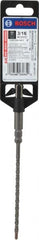 Bosch - 3/16" Diam, SDS-Plus Shank, Carbide-Tipped Rotary & Hammer Drill Bit - Americas Industrial Supply