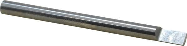 Accupro - 5/16 Inch Diameter, 4 Inch Overall Length, 1/2 Inch Split Length, Solid Carbide, Squared Split End Carbide Blank - Single End - Americas Industrial Supply