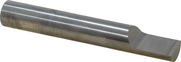 Accupro - 3/8 Inch Diameter, 2-1/2 Inch Overall Length, 1/2 Inch Split Length, Solid Carbide, Squared Split End Carbide Blank - Single End - Americas Industrial Supply