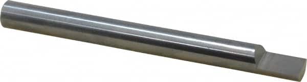Accupro - 3/8 Inch Diameter, 4 Inch Overall Length, 1/2 Inch Split Length, Solid Carbide, Squared Split End Carbide Blank - Single End - Americas Industrial Supply