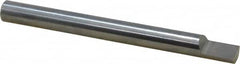 Accupro - 3/8 Inch Diameter, 4 Inch Overall Length, 1/2 Inch Split Length, Solid Carbide, Squared Split End Carbide Blank - Single End - Americas Industrial Supply