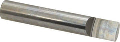 Accupro - 1/2 Inch Diameter, 3 Inch Overall Length, 5/8 Inch Split Length, Solid Carbide, Squared Split End Carbide Blank - Single End - Americas Industrial Supply