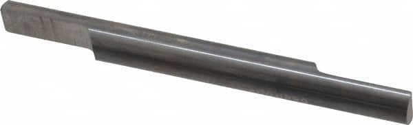 Accupro - 1/4 Inch Diameter, 2-1/2 Inch Overall Length, 3/8 Inch Split Length, Solid Carbide, Squared Split End Carbide Blank - Double End - Americas Industrial Supply