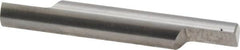 Accupro - 3/8 Inch Diameter, 2-1/2 Inch Overall Length, 1/2 Inch Split Length, Solid Carbide, Squared Split End Carbide Blank - Double End - Americas Industrial Supply