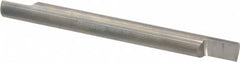 Accupro - 3/8 Inch Diameter, 4 Inch Overall Length, 1/2 Inch Split Length, Solid Carbide, Squared Split End Carbide Blank - Double End - Americas Industrial Supply