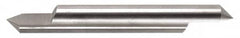 Accupro - 5/16 Inch Diameter, 2-1/2 Inch Overall Length, 1/2 Inch Split Length, Solid Carbide, Conical Point Split End Carbide Blank - Single End, 60° Point - Americas Industrial Supply