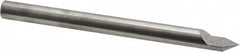Accupro - 5/16 Inch Diameter, 4 Inch Overall Length, 1/2 Inch Split Length, Solid Carbide, Conical Point Split End Carbide Blank - Single End, 60° Point - Americas Industrial Supply