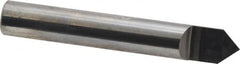 Accupro - 3/8 Inch Diameter, 2-1/2 Inch Overall Length, 1/2 Inch Split Length, Solid Carbide, Conical Point Split End Carbide Blank - Single End, 90° Point - Americas Industrial Supply