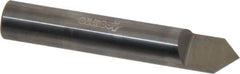 Accupro - 1/2 Inch Diameter, 3 Inch Overall Length, 5/8 Inch Split Length, Solid Carbide, Conical Point Split End Carbide Blank - Single End, 90° Point - Americas Industrial Supply