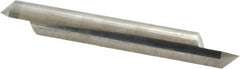 Accupro - 1/2 Inch Diameter, 4 Inch Overall Length, 5/8 Inch Split Length, Solid Carbide, Conical Point Split End Carbide Blank - Single End, 90° Point - Americas Industrial Supply