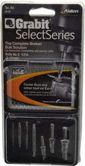 Alden - 7 Piece Screw Extractor/Drill Set - 17/64" Drive - Americas Industrial Supply