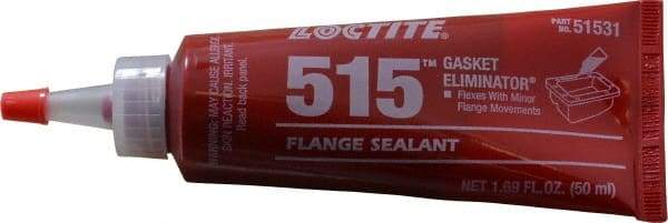 Loctite - 50 mL Tube Purple Polyurethane Joint Sealant - -65 to 300°F Operating Temp, 1 to 12 hr Full Cure Time, Series 515 - Americas Industrial Supply