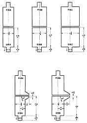 Made in USA - Press Brake Punch and Die Set - 2 Ft. Punch and Die Length - Americas Industrial Supply