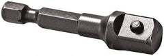 Apex - 3/8" Square Size Hex to Square Extension - 1/4" Hex Drive, 1-5/8" OAL - Americas Industrial Supply