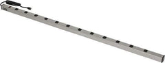 Wiremold - 12 Outlets, 120 Volts, 15 Amps, 6' Cord, Power Outlet Strip - Raceway Mount, 5-15 NEMA Configuration, 72" Strip, cULus Listed - Americas Industrial Supply