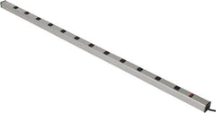 Wiremold - 12 Outlets, 120 Volts, 15 Amps, 15' Cord, Power Outlet Strip - Raceway Mount, 5-15 NEMA Configuration, 72" Strip, cULus Listed - Americas Industrial Supply