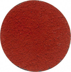 3M - 2" Disc Diam, 50 Grit, Ceramic Quick Change Disc - Type R Attaching System, Coated, Orange, Coarse Grade, 25,000 RPM, 777F Series - Americas Industrial Supply