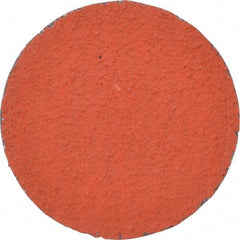 3M - 2" Disc Diam, 60 Grit, Ceramic Quick Change Disc - Type R Attaching System, Coated, Orange, Medium Grade, 25,000 RPM, 777F Series - Americas Industrial Supply
